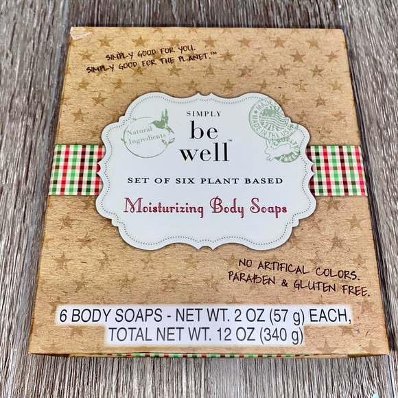 Simply Be Well Set Of 6 Moisturizing Soap Bar Set - Picture 8 of 8